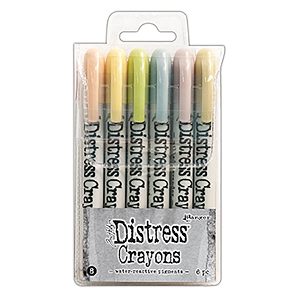 Ranger Tim Holtz Distress Crayons - Set #8 TDBK51787