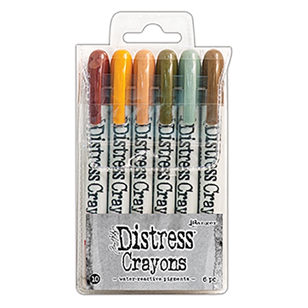 Ranger Tim Holtz Distress Crayons - Set #10 TDBK51800