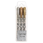 Ranger Tim Holtz Distress Crayons - Metallic TDBK58700