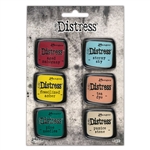 Ranger Tim Holtz Distress Color Enamel Pins - Set 10 - TDZS73529