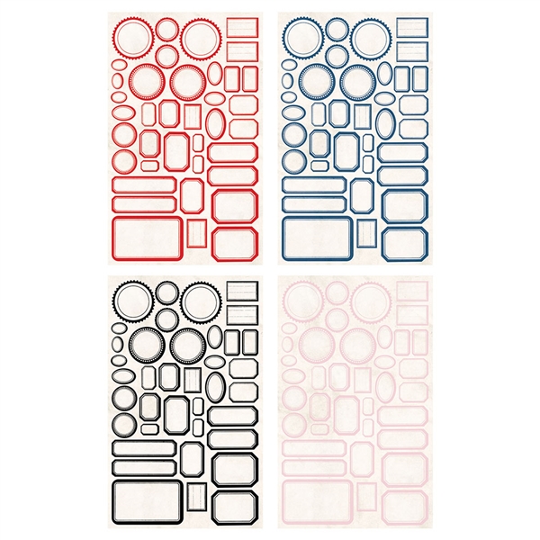 Tim Holtz Idea-ology Classic Label Stickers TH93959
