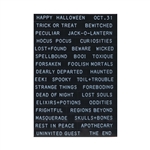 Halloween 2022 Tim Holtz Idea-ology Label Stickers TH94263