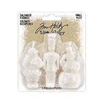 Tim Holtz Idea-ology Salvaged Figures Small Christmas 2023 TH94359