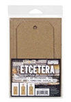 Stampers Anonymous Tim Holtz Etcetera #8 Tombstone Thickboards THETC-011