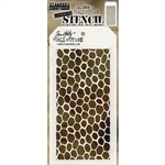 Stampers Anonymous Tim Holtz Layering Stencil - Hive THS105