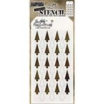 Stampers Anonymous Tim Holtz Layering Stencil - Shifter Tree THS113