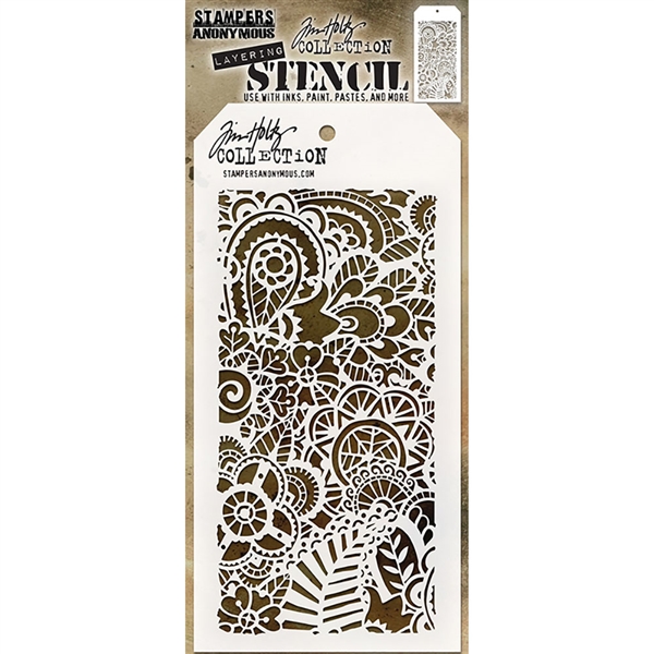 Stampers Anonymous Tim Holtz Stencil - Doodle Art 2 THS142