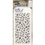 Stampers Anonymous Tim Holtz Layering Stencil - Gatherings THS152