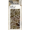 Stampers Anonymous Tim Holtz Layering Stencil - Metropolis THS156