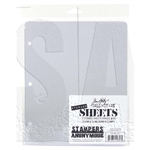 Stampers Anonymous Tim Holtz Stamp Storage Sheets THSTOR