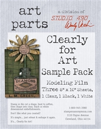Studio 490 Wendy Vecchi Art Parts Clearly for Art Sample Pack