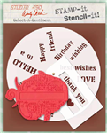 Stampers Anonymous Studio 490 Wendy Vecchi SISI Select-a-Sentiment WVSTST037